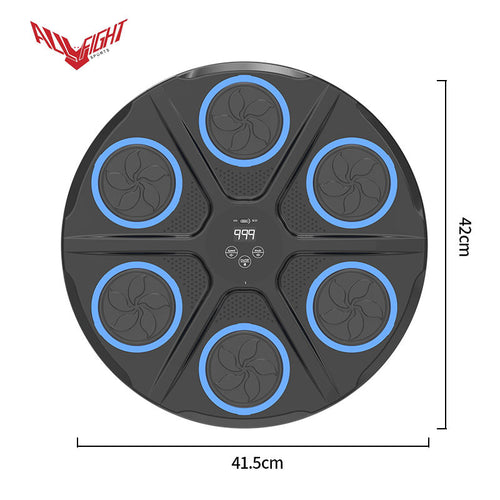 ALLFIGHT boxing wall target measuring 41.5 cm wide and 42 cm high