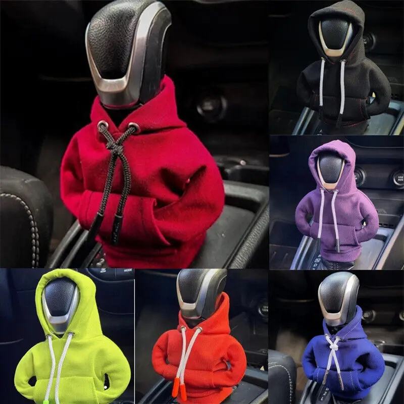 Car gear knob hoodie styling examples