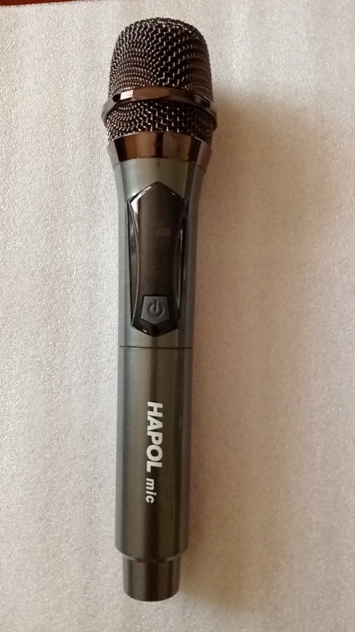 Hapol handheld wireless microphone with digital display